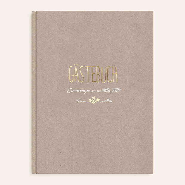 Gästebuch Geburtstag - Rustique 50