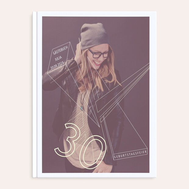 Gästebuch Geburtstag - Trigonom 30