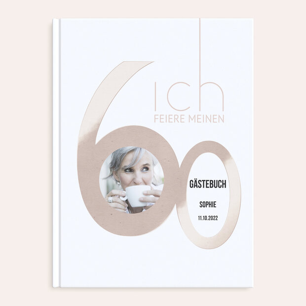 Gästebuch Geburtstag - Tolle Nummer 60