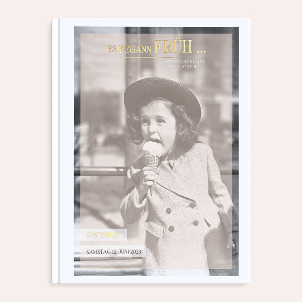 Gästebuch Geburtstag - Diva 60