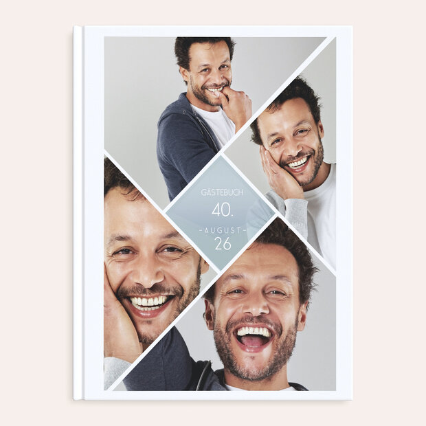 Gästebuch Geburtstag - Facetten Geburtstag 40