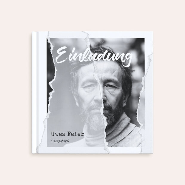 Gästebuch Geburtstag - Streiflicht