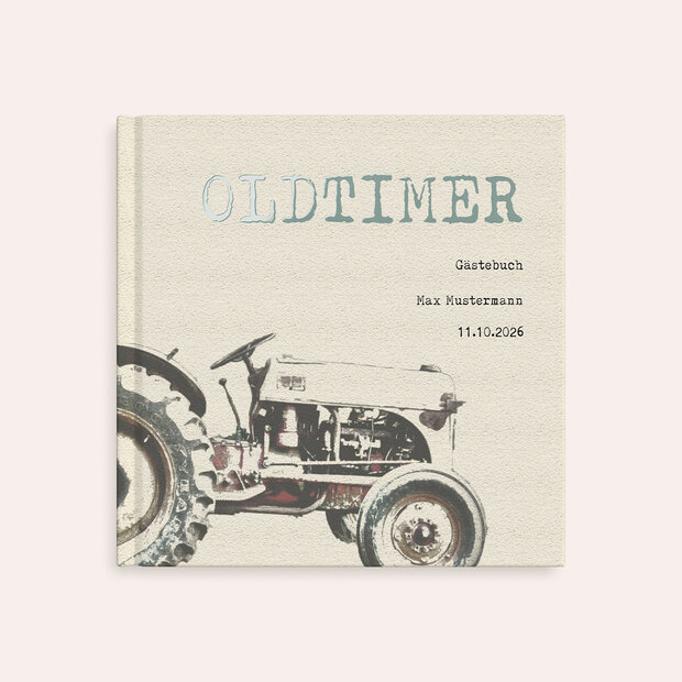 Gästebuch Geburtstag - Herr der Maschine 60