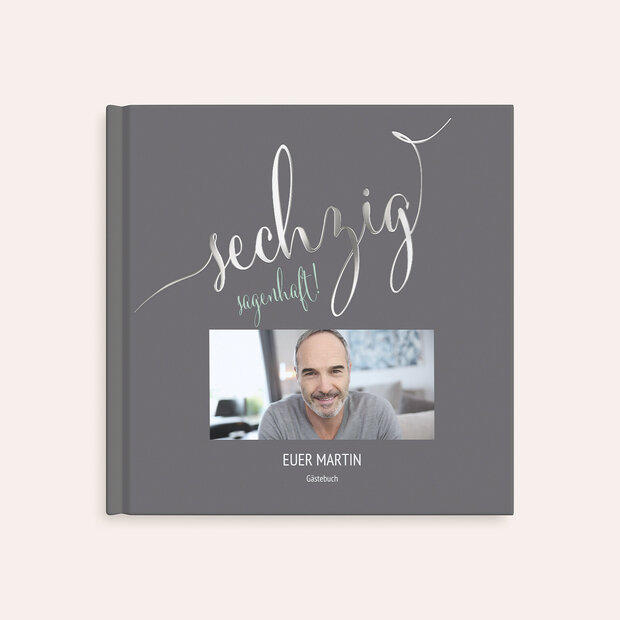 Gästebuch Geburtstag - Sagenhafte Sechzig