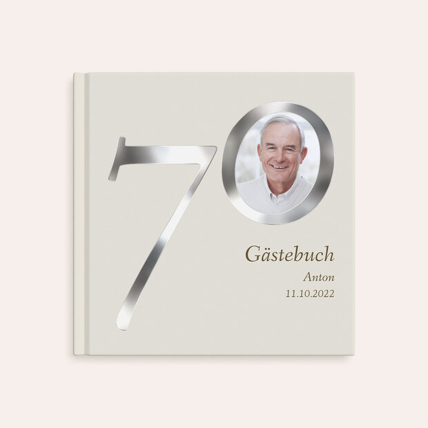 Gästebuch Geburtstag - Meine Siebzig