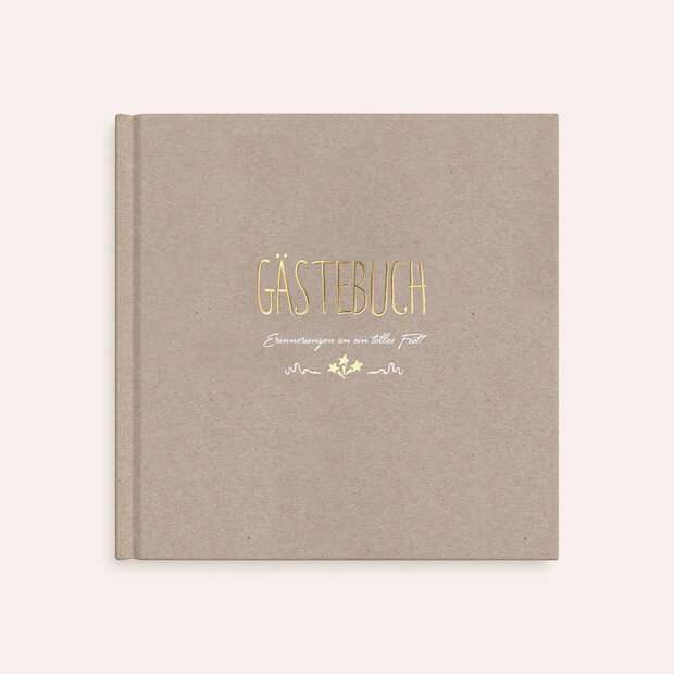 Gästebuch Geburtstag - Rustique 50