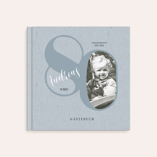 Gästebuch Geburtstag - My time 80
