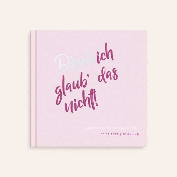 Gästebuch Geburtstag - Not me