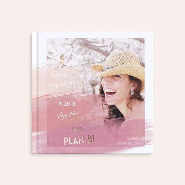 Gästebuch Geburtstag - Plan B