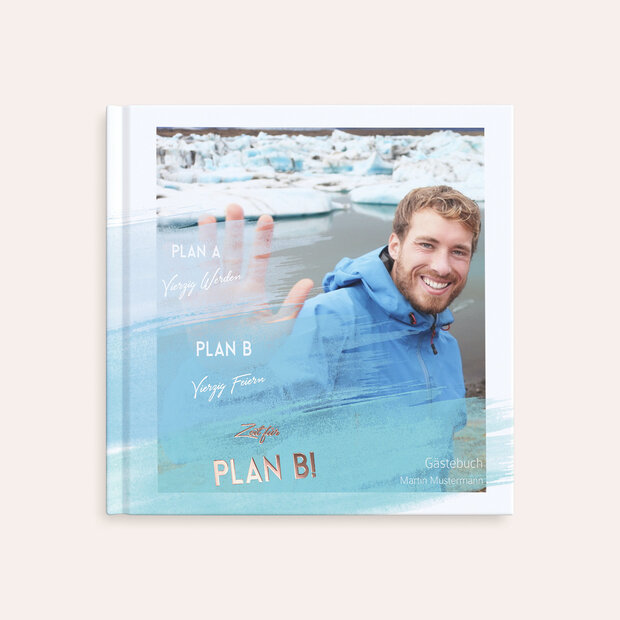 Gästebuch Geburtstag - Plan B