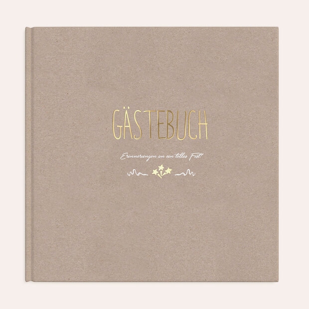 Gästebuch Geburtstag - Rustique 50