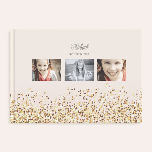 Gästebuch Kommunion - Geflitter Kommunion