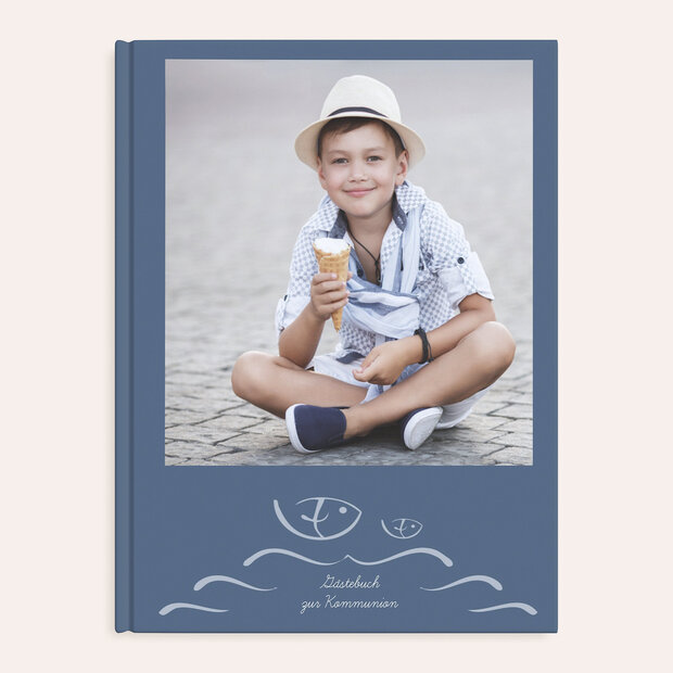 Gästebuch Kommunion - Wellig