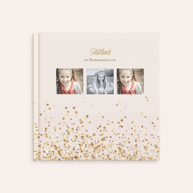 Gästebuch Kommunion - Geflitter Kommunion
