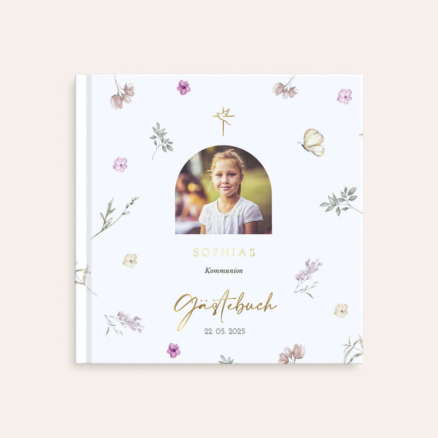 Gästebuch Kommunion - Sommerduft