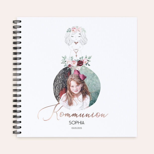 Gästebuch Kommunion - Weißes Kleid