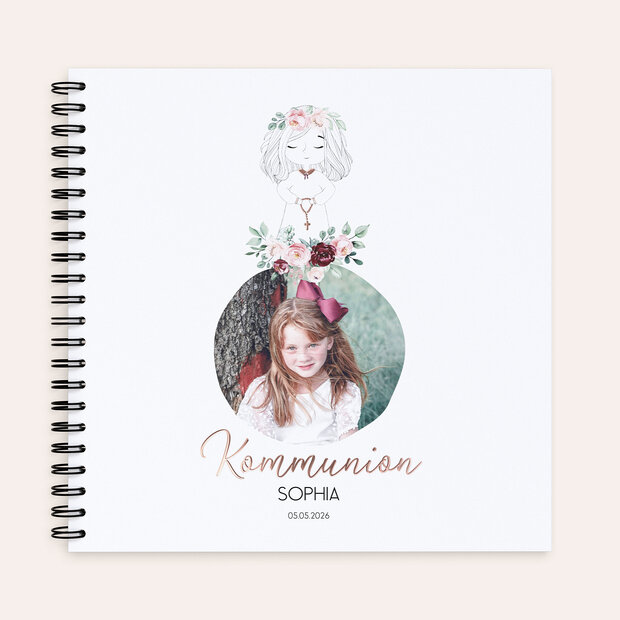 Gästebuch Kommunion - Weißes Kleid