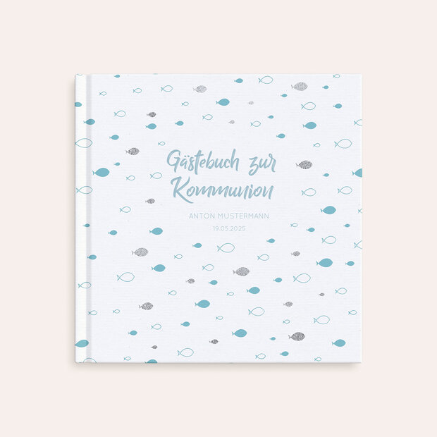 Gästebuch Kommunion - Schwarmfische