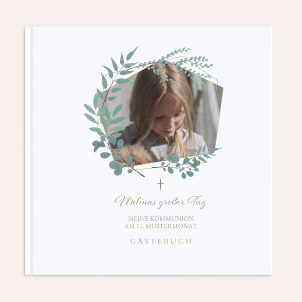 Gästebuch Kommunion - Wald & Wiese