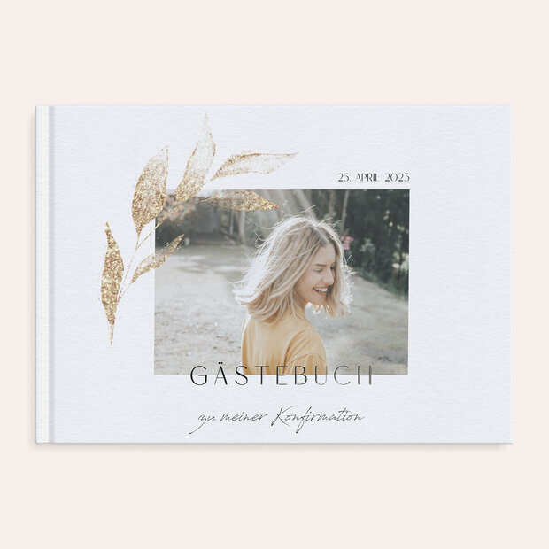 Gästebuch Konfirmation - Unterm Blätterdach