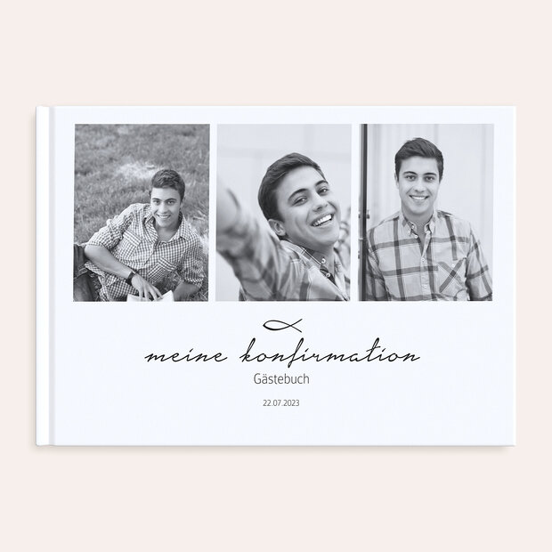 Gästebuch Konfirmation - Liebevolle Konfirmation