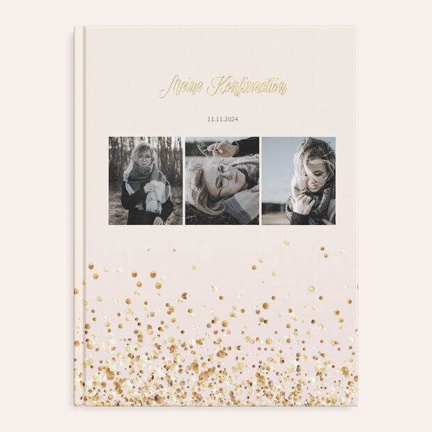 Gästebuch Konfirmation - Geflitter Konfirmation