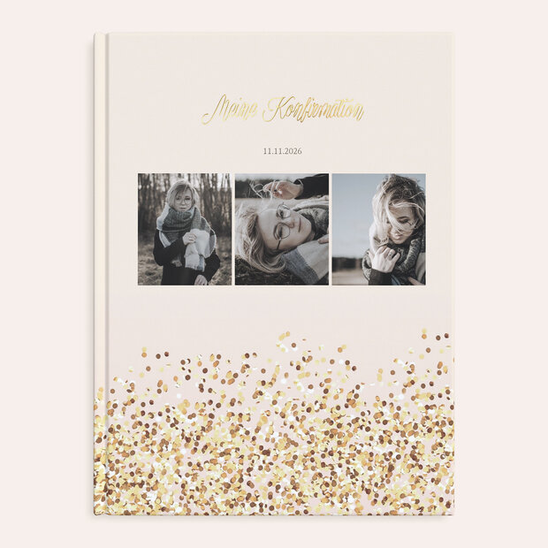 Gästebuch Konfirmation - Geflitter Konfirmation