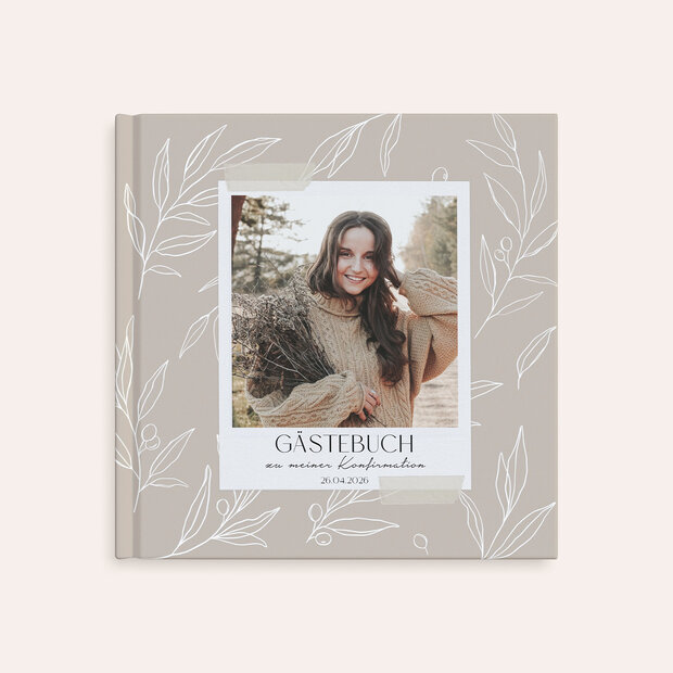 Gästebuch Konfirmation - Der Welt verbunden