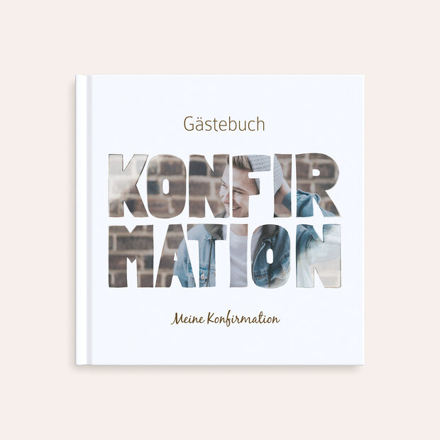 Gästebuch Konfirmation - Fototext