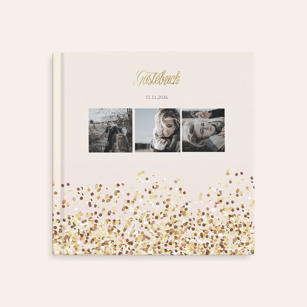 Gästebuch Konfirmation - Geflitter Konfirmation