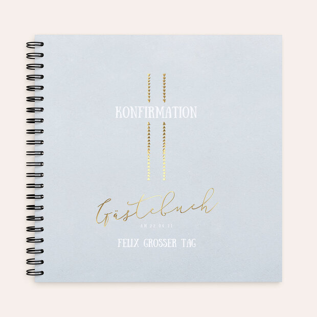 Gästebuch Konfirmation - Glaubensfroh