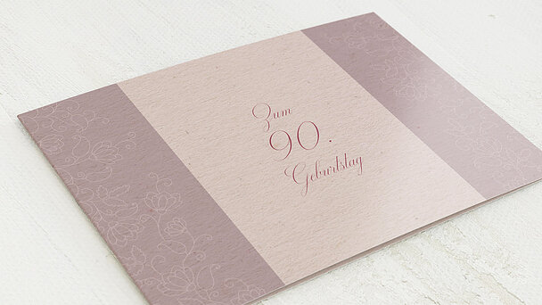 Einladungskarten 90 Geburtstag Selbst Gestalten