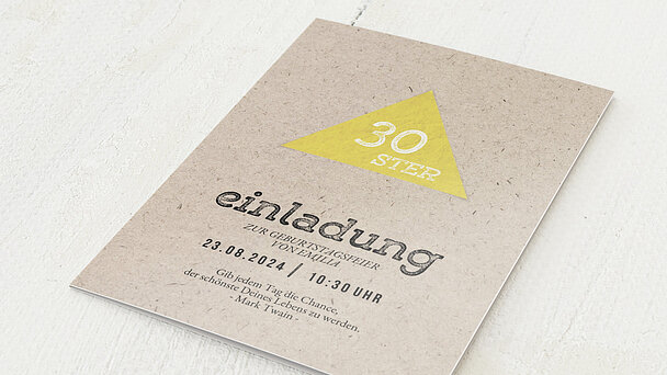 Einladungskarten 30 Geburtstag Selbst Gestalten