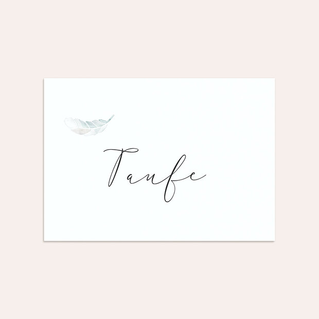 Umschlag mit Design Taufe - Bless you