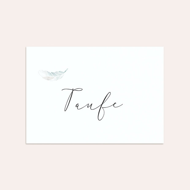 Umschlag mit Design Taufe - Bless you