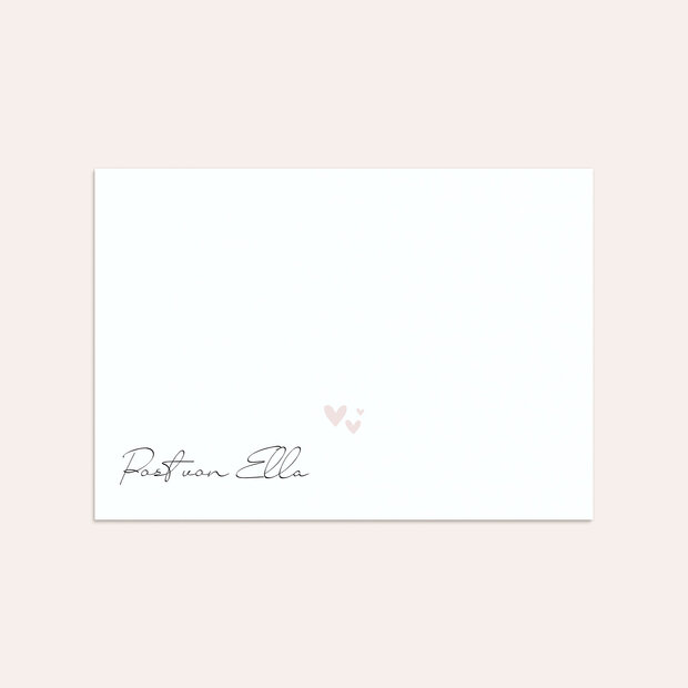 Umschlag mit Design Taufe - Regenbogenfarben