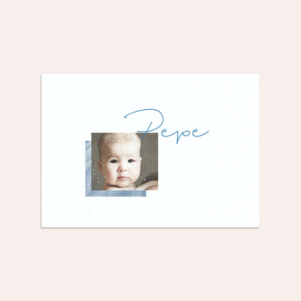 Umschlag mit Design Taufe - Milky Way Baby