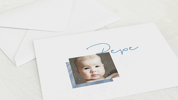 Umschlag mit Design Taufe - Milky Way Baby