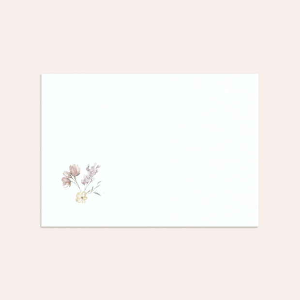 Umschlag mit Design Taufe - Sommerduft