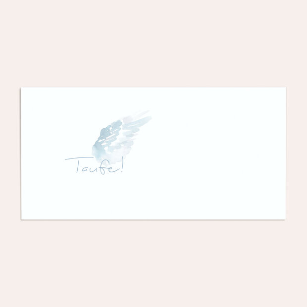 Umschlag mit Design Taufe - Unser Engel