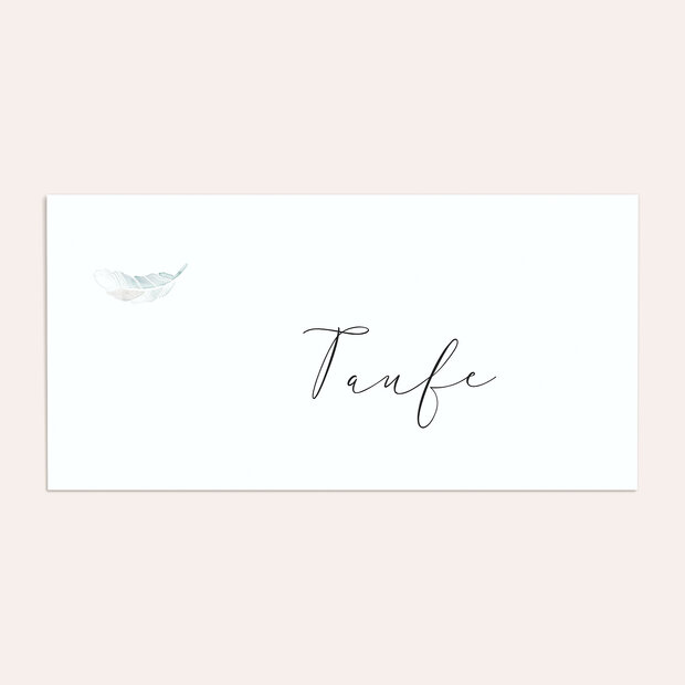 Umschlag mit Design Taufe - Bless you