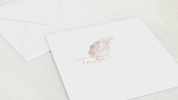 Umschlag mit Design Taufe - Unser Engel