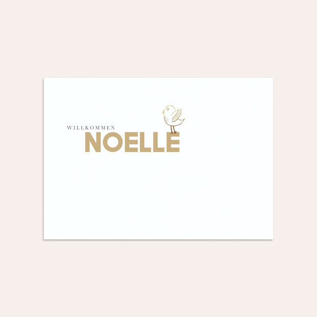 Umschlag mit Design  Baby - Birdy Baby