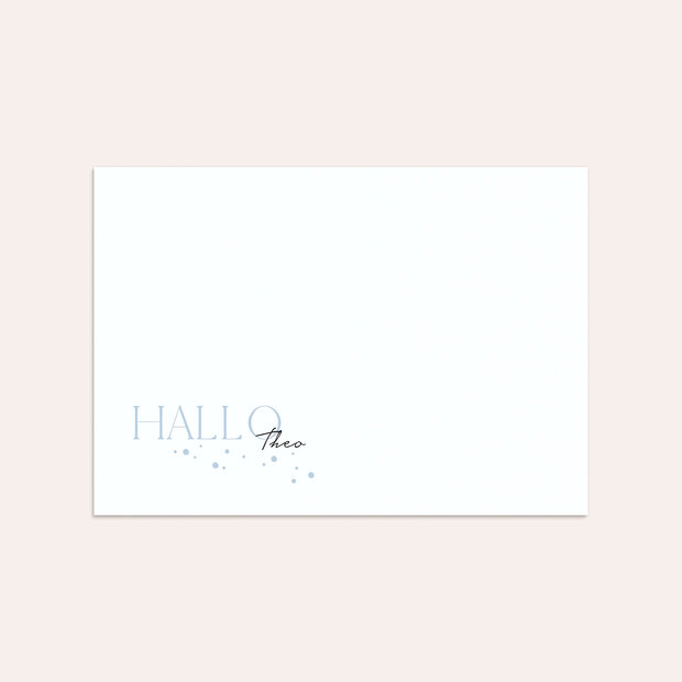 Umschlag mit Design  Baby - Over the rainbow