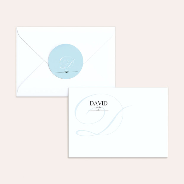 Umschlag mit Design  Baby - Cocotte