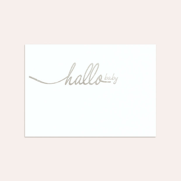 Umschlag mit Design  Baby - Hallo Baby