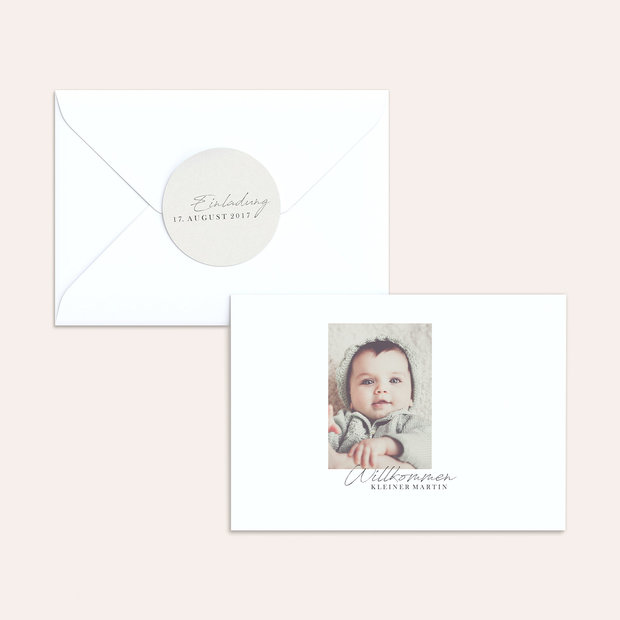 Umschlag mit Design  Baby - Kleines Wunder