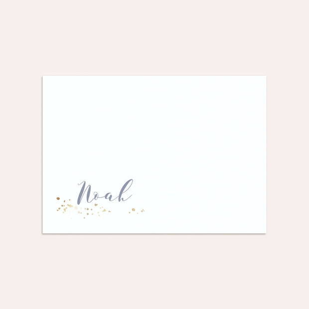 Umschlag mit Design  Baby - Sternenhimmel