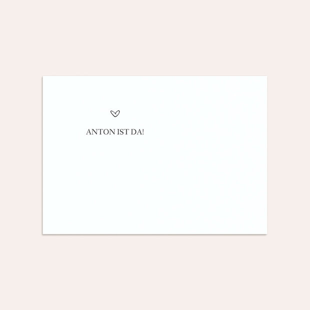 Umschlag mit Design  Baby - Kleiner Schatz