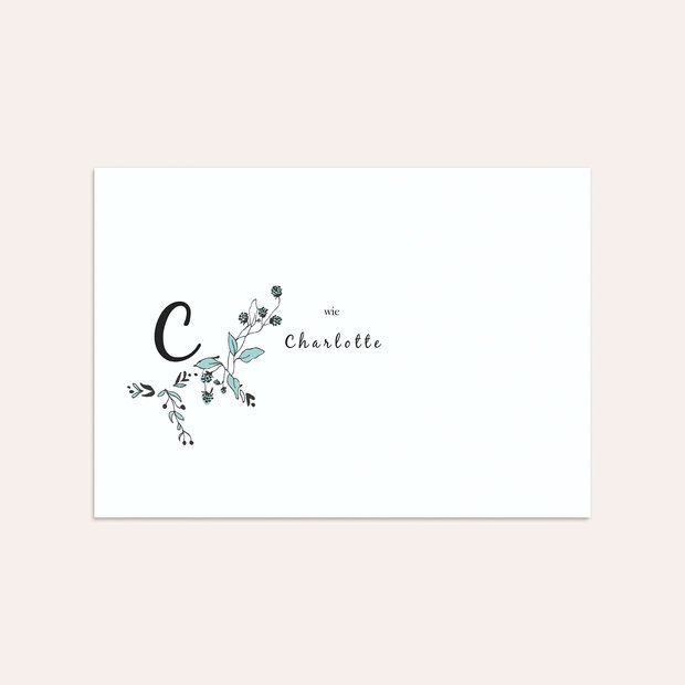 Umschlag mit Design  Baby - Tierfreunde